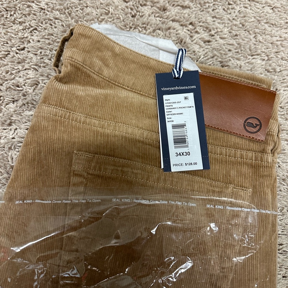 Vineyard Vines Men's Corduroy Pants - Brown